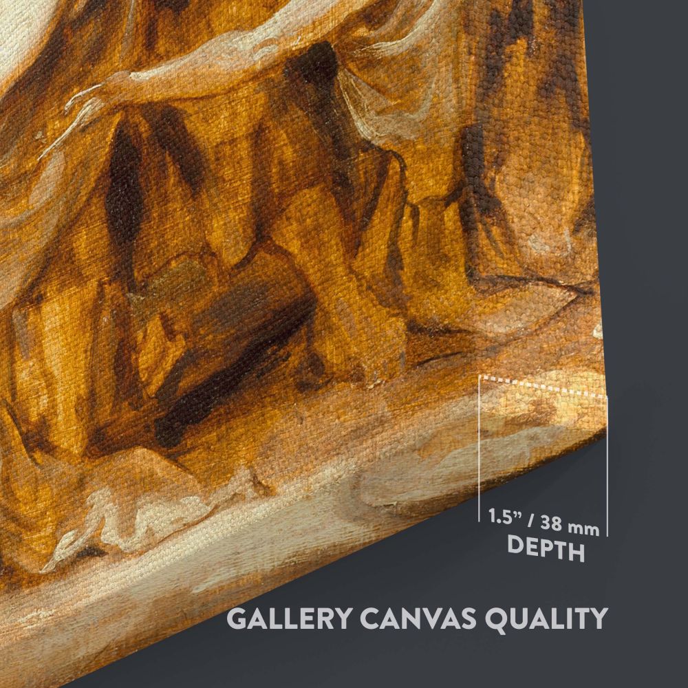 The Deposition - Christ's Descent from the Cross By Abraham van Diepenbeeck canvas wall art - Image 3