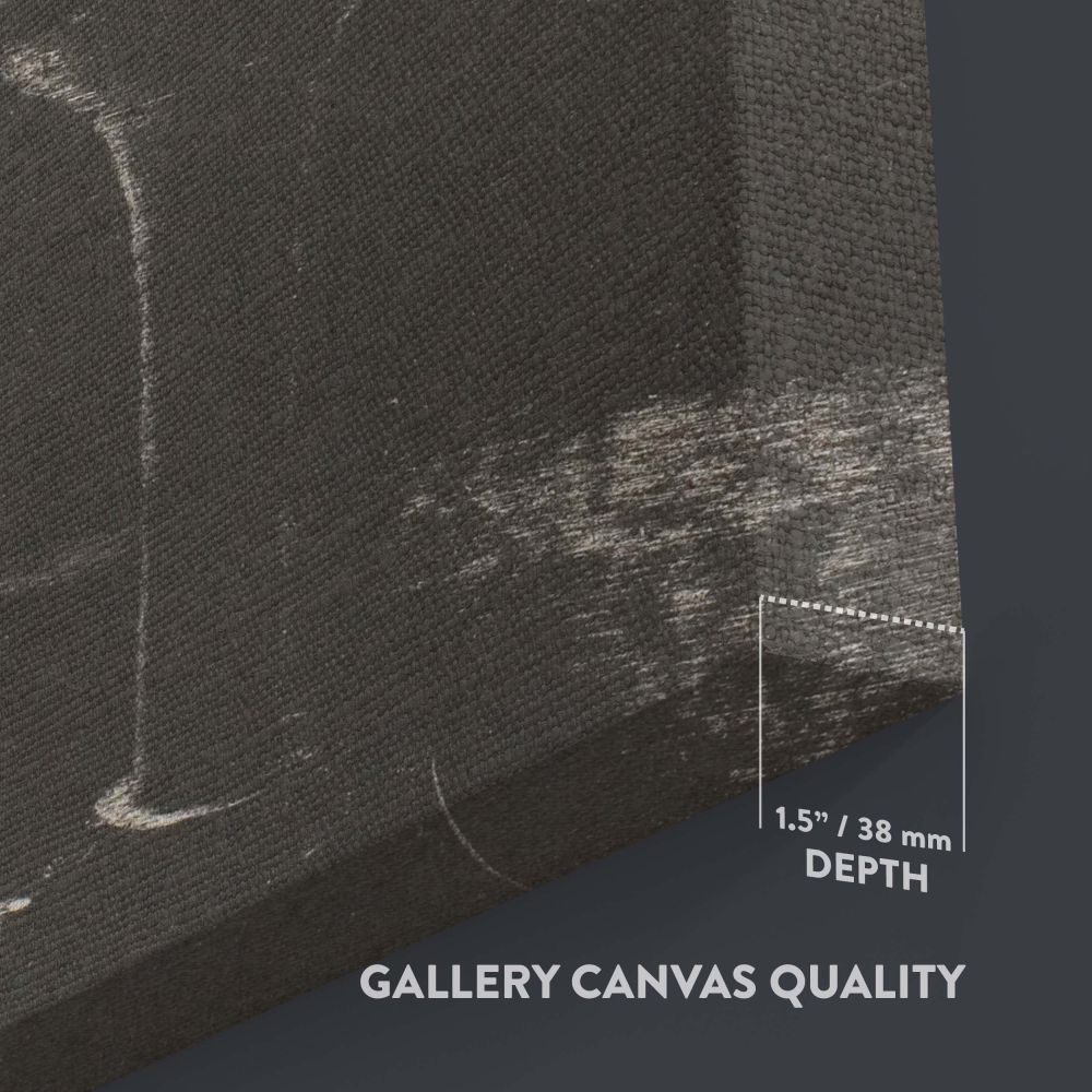 I Continued to Gaze on the Chair - Surreal Misty Figure By Odilon Redon canvas wall art - Image 3