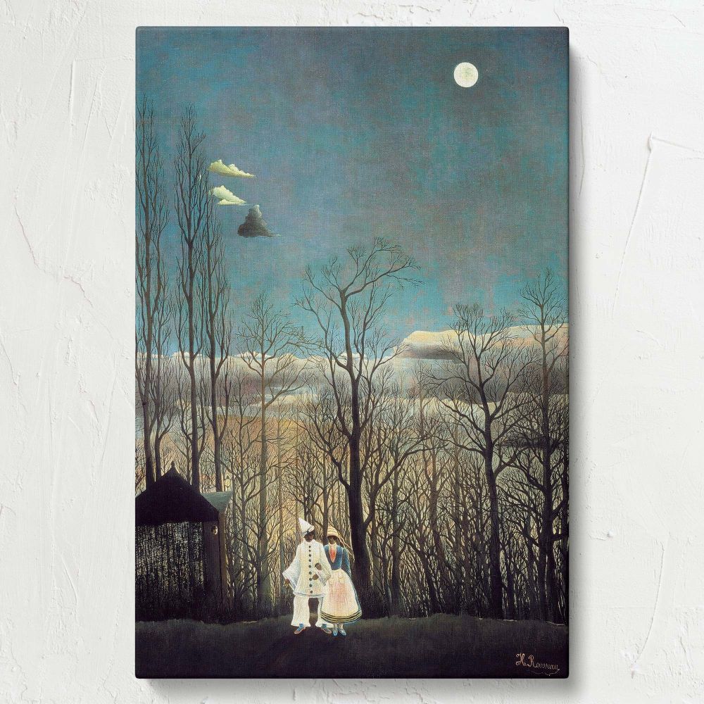 Carnival Evening - Surreal Night Forest Scene By Henri Rousseau canvas wall art - Image 7