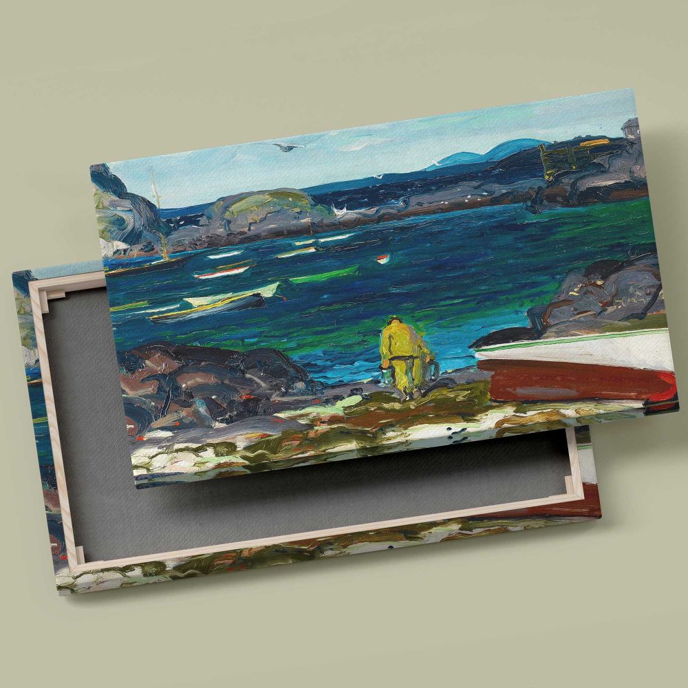 The Harbor canvas front and rear frame view