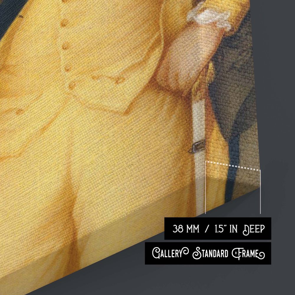 George Washington by John Trumbull - Military Leadership in Historic Pose canvas wall art - Image 8