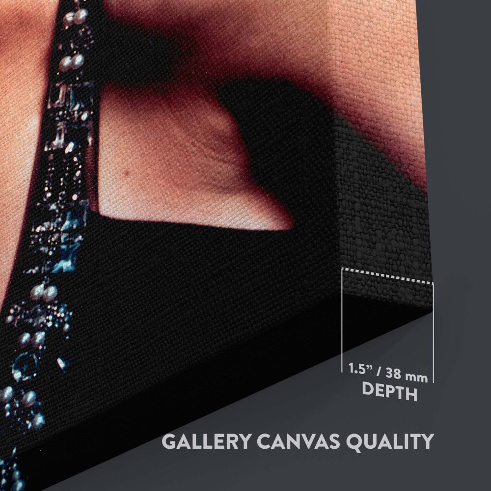 Marilyn Monroe Laughing in Sequin Dress - Vintage Hollywood Glam Canvas - Image 9