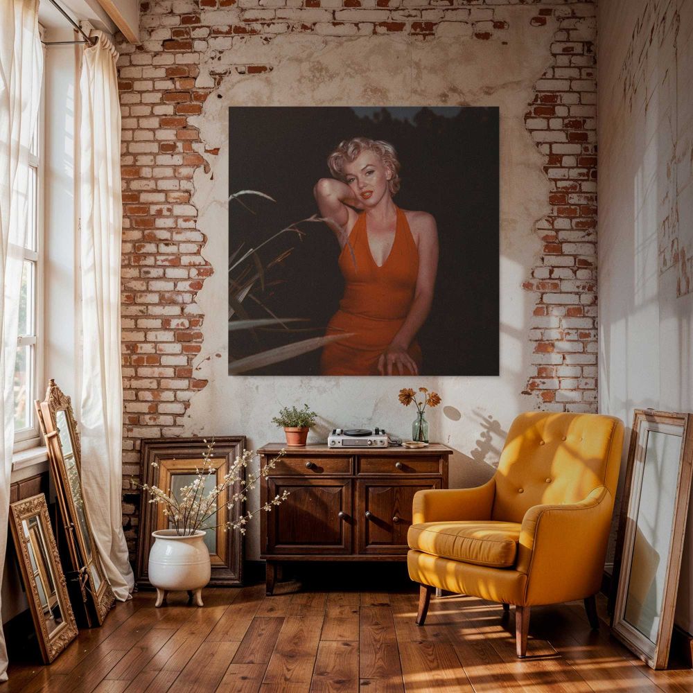 Marilyn Monroe - Ted Baron Photoshoots in Palm Springs 1954 — alternate room view