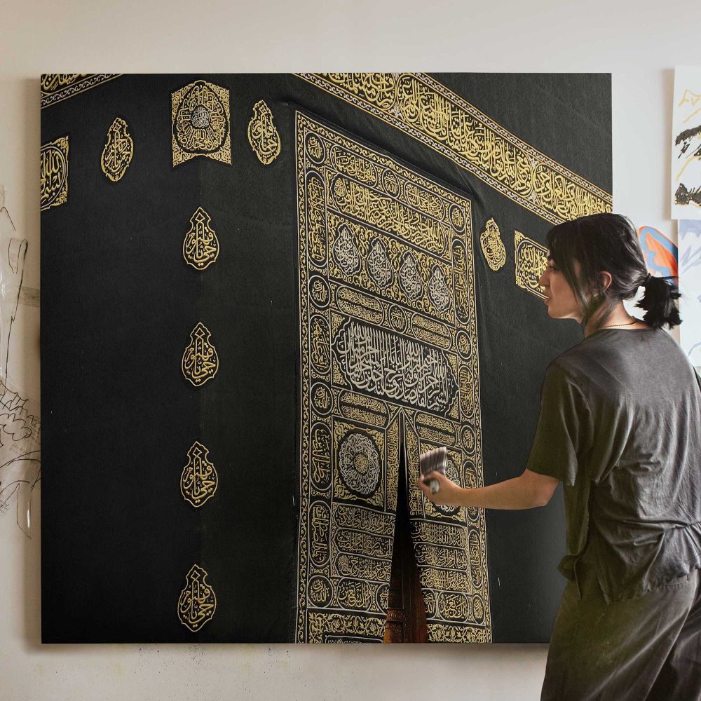 Ornate Door of the Kaaba — room mockup view 3