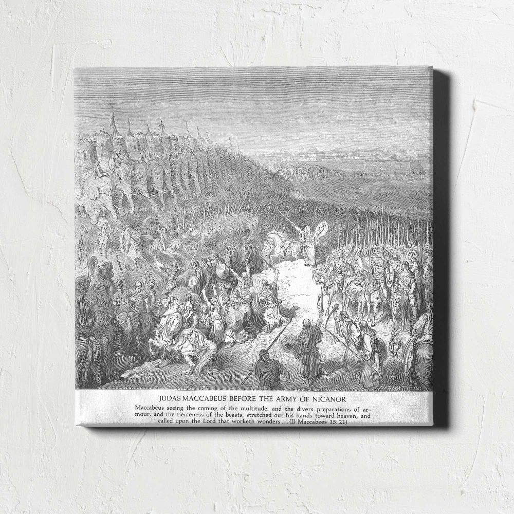 OT-160 Judas Maccabeus before the Army of Nicanor — room mockup view 1