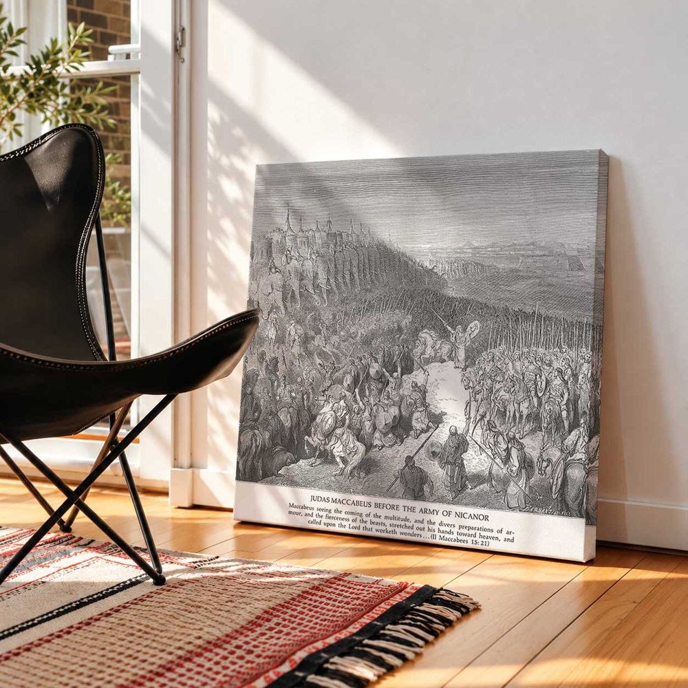 OT-160 Judas Maccabeus before the Army of Nicanor — room mockup view 2