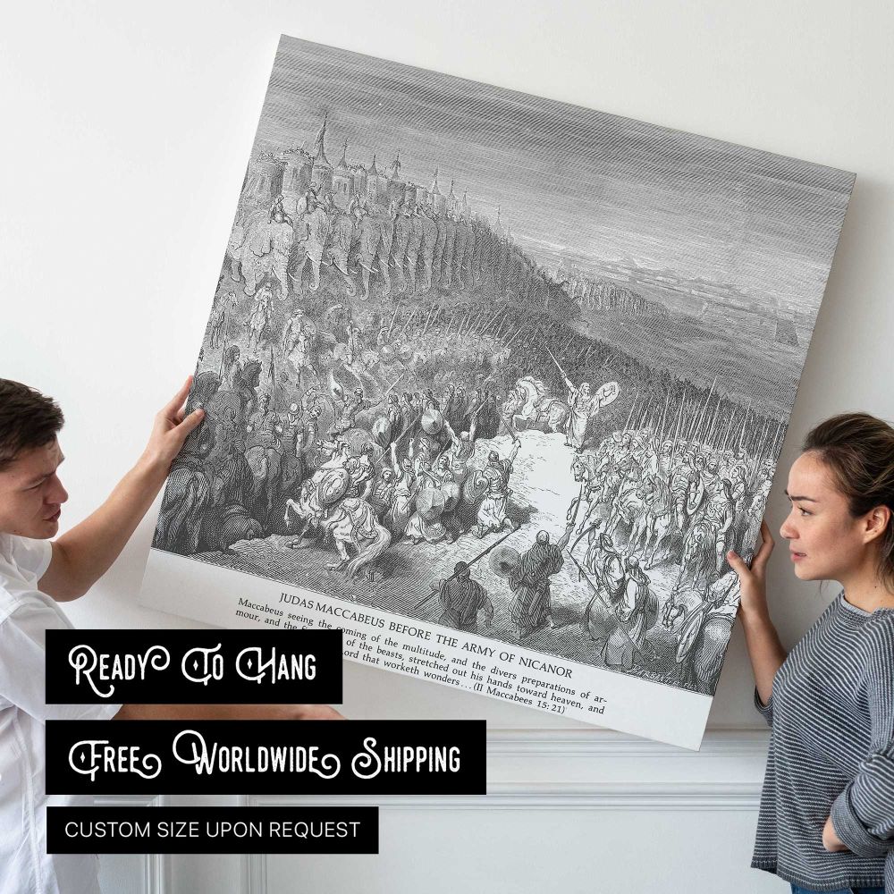 OT-160 Judas Maccabeus before the Army of Nicanor — room mockup view 4