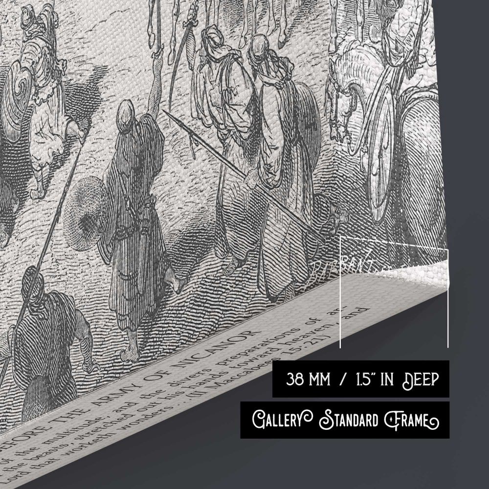 OT-160 Judas Maccabeus before the Army of Nicanor — room mockup view 5
