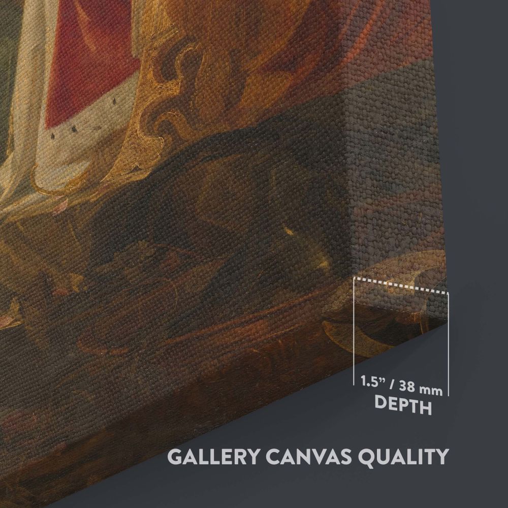 Salome Dancing for Herod - Dramatic Court Scene By Hans Horions & Jacob Hogers canvas wall art - Image 3