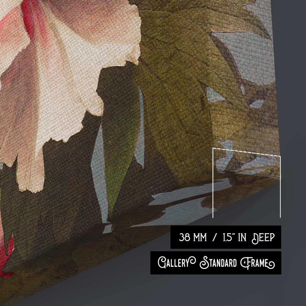Tree Peony, hand–colored collotype from Some Japanese Flowers (1896) by Kazumasa Ogawa — room mockup view 5