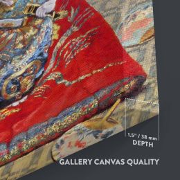 Camille Monet in Japanese Costume by Claude Monet - Red Kimono Oriental Style 