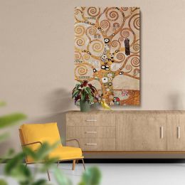 Tree of Life - Elegant Golden Spiral Symbolism By Gustav Klimt 