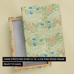 Larkspur - Blue Botanical Floral Pattern By William Morris 