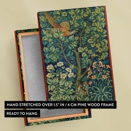 Cock Pheasant - Woodland Birds and Flowers Design By William Morris & John Henry Dearle 