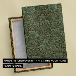 Flower Garden - Green Floral Arts and Crafts Pattern By William Morris 
