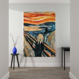 The Scream - Iconic Expressionist Art in Vivid Tones By Edvard Munch 