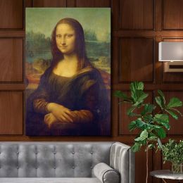 Mona Lisa - Iconic Renaissance Portrait of Lisa Gherardini By Leonardo da Vinci 