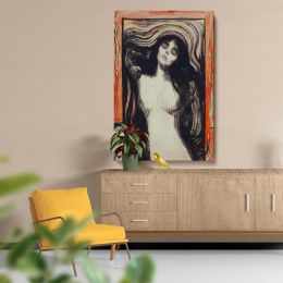 Madonna - Haunting Symbolist Nude Art By Edvard Munch 