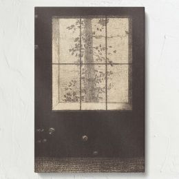 Le Jour (Day) - Tree Through Window Minimalist Scene By Odilon Redon 