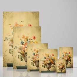 Baroque Floral Bouquet - Vintage Pastel and Bold Flowers