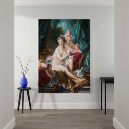 The Toilette of Venus - Romantic Cherub-Filled Scene By Franois Boucher 