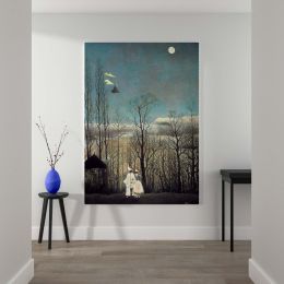 Carnival Evening - Surreal Night Forest Scene By Henri Rousseau 