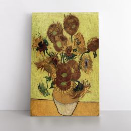 Vincent Van Gogh Painting Sunflowers Canvas Wall Art