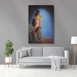 Original Model Art Painting by Famous Owen Claxton Canvas Wall Art