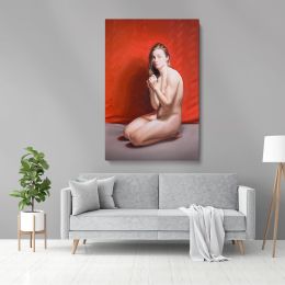 Naked Women Painting by Famous Owen Claxton Photo Print on Canvas Nude Wall Mural Hangings Gift