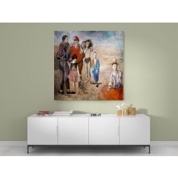 Family of Saltimbanques Painting by Pablo Picasso Real wall art by Pablo Picasso Canvas Wall Art