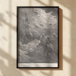 Angel Blocks Balaam - Gustave Dore Donkey Sees Divine Messenger 