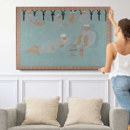 Arab Coffeehouse by Henri Matisse Canvas Wall Art Print