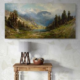 California Pines by William Keith Panoramic Canvas Print