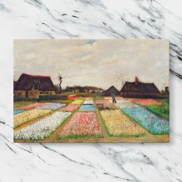 Flower Beds in Holland by Vincent van Gogh Canvas Wall Art Print