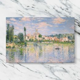 Vetheuil in Summer by Claude Monet Canvas Wall Art Print