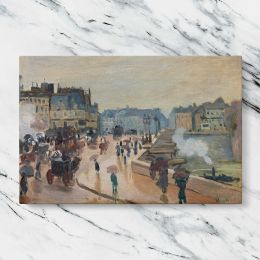 The Pont Neuf by Claude Monet Canvas Wall Art Print