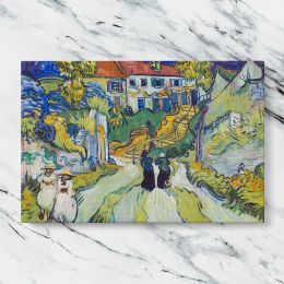 Stairway at Auvers by Vincent van Gogh Canvas Wall Art Print