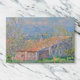 Gardeners House at Antibes by Claude Monet Canvas Wall Art Print