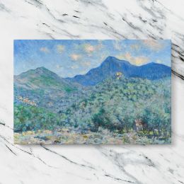 Valle Buona Near Bordighera by Claude Monet Canvas Wall Art Print