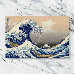 The Great Wave off Kanagawa by Katsushika Hokusai Canvas Wall Art Print
