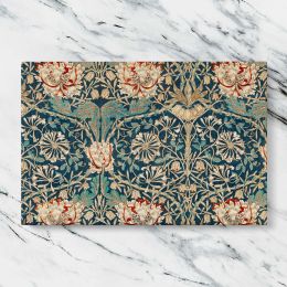 Honeysuckle Floral Pattern by William Morris Canvas Wall Art Print
