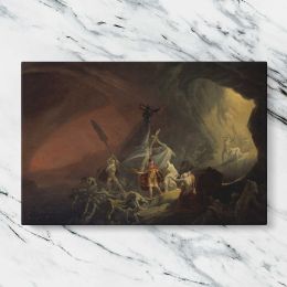 Aeneas and the Sibyl Canvas Wall Art Print