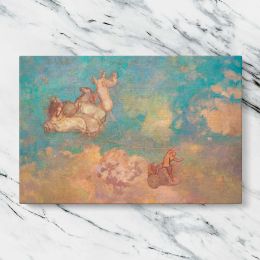 The Chariot of Apollo by Odilon Redon Canvas Wall Art Print