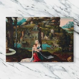 The Rest on the Flight into Egypt Canvas Wall Art Print