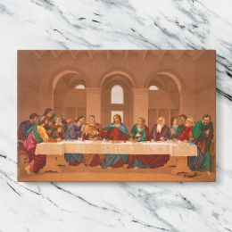 The Last Supper after Leonardo da Vinci Canvas Wall Art Print