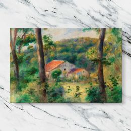 Environs of Briey by Pierre Auguste Renoir Canvas Wall Art Print