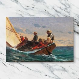 The Flirt by Winslow Homer Canvas Wall Art Print