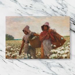 The Cotton Pickers by Winslow Homer Canvas Wall Art Print