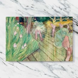 Ballet Scene by Henri de Toulouse Lautrec Canvas Wall Art Print