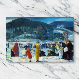 Love of Winter by George Bellows Canvas Wall Art Print